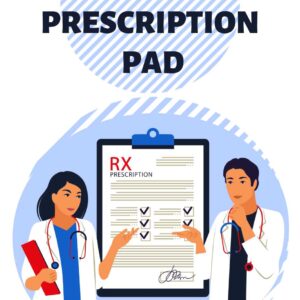 Customised prescription pad (100 pages)